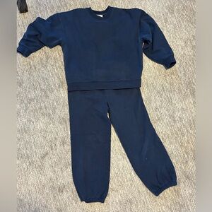 Reformation Skye Boyfriend Sweatpant, Emma Classic Crewneck Sweatshirt - Size S